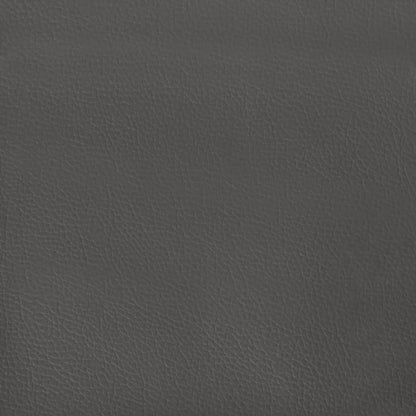 vidaXL Kopfteile 2 Stk. Grau 90x5x78/88 cm Kunstleder