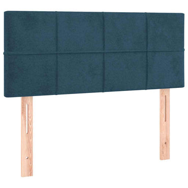 vidaXL Kopfteil Dunkelblau 80x5x78/88 cm Samt