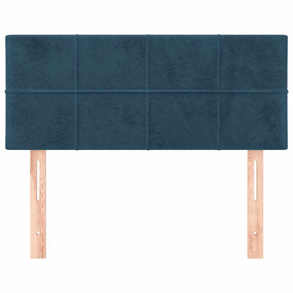 vidaXL Kopfteil Dunkelblau 80x5x78/88 cm Samt