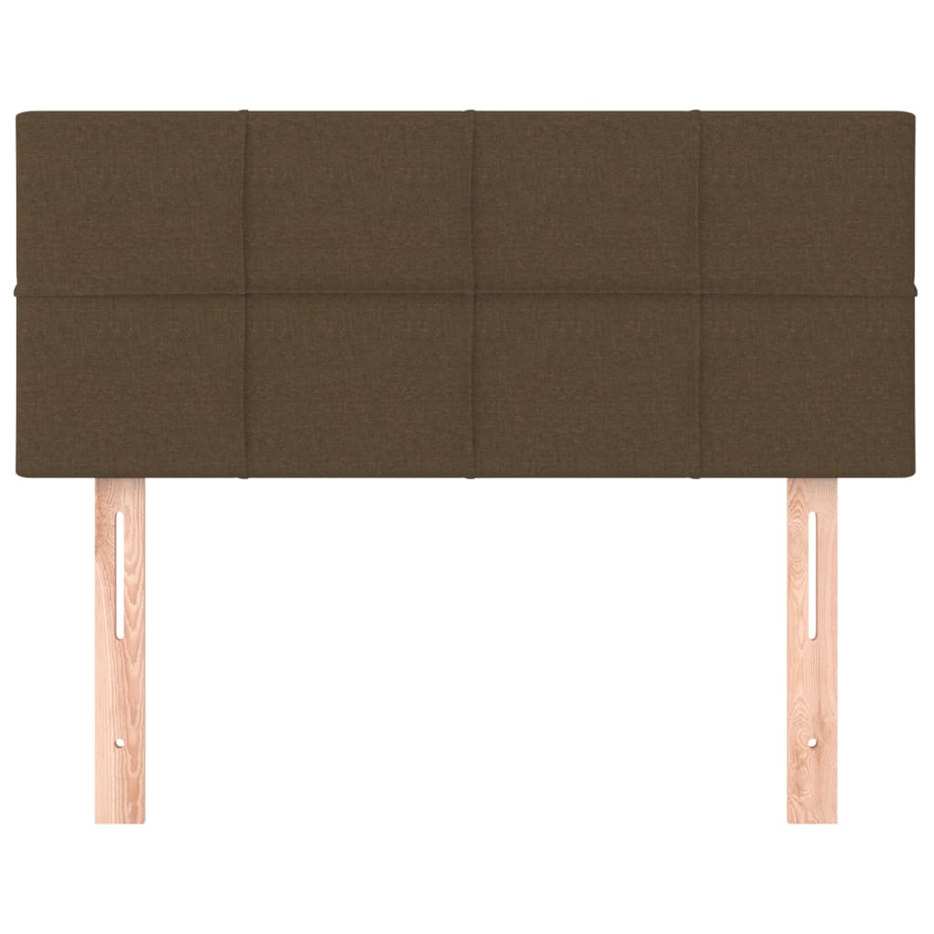 vidaXL Kopfteil Dunkelbraun 90x5x78/88 cm Stoff