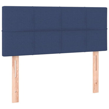 vidaXL Kopfteil Blau 90x5x78/88 cm Stoff