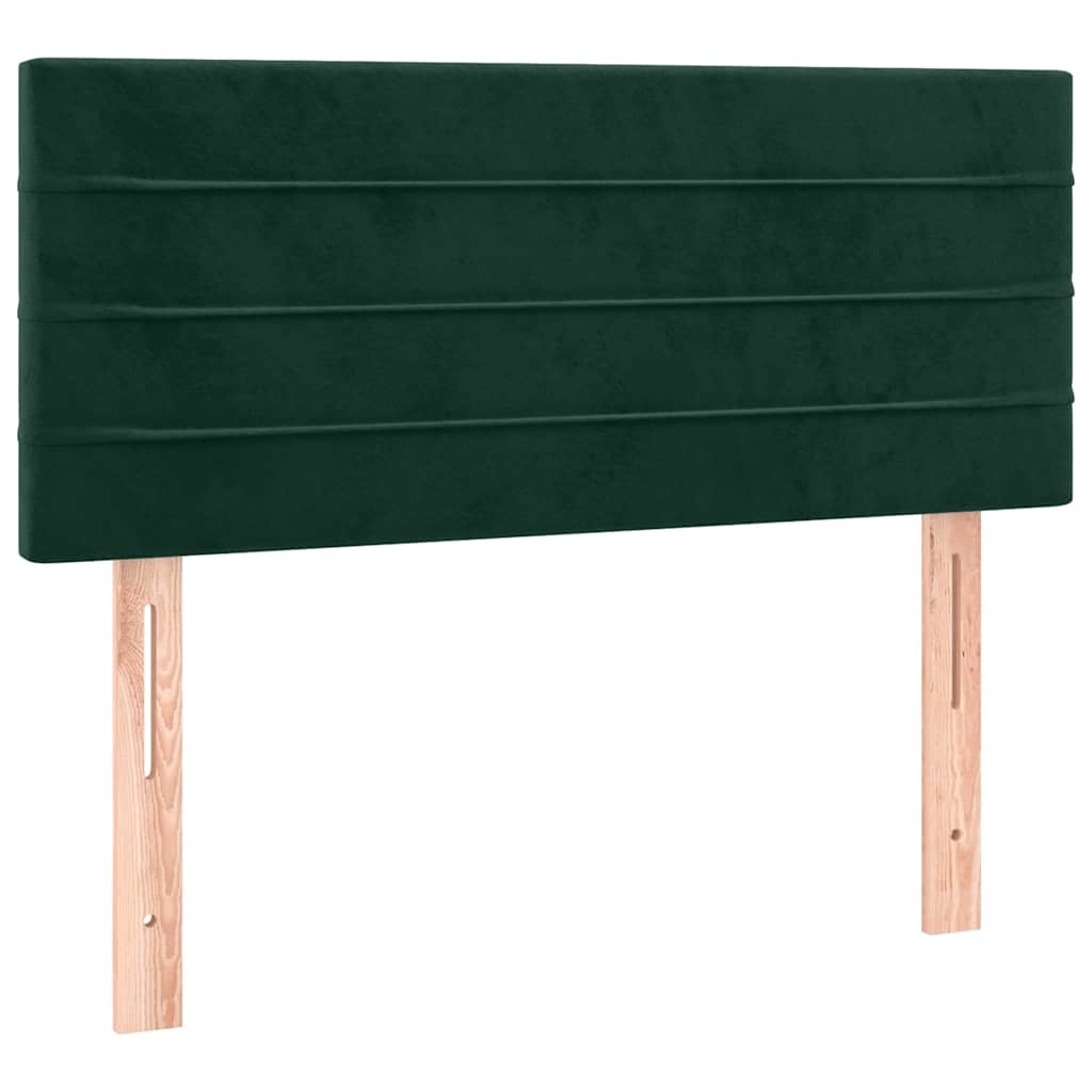 vidaXL Kopfteil Dunkelgrün 80x5x78/88 cm Samt