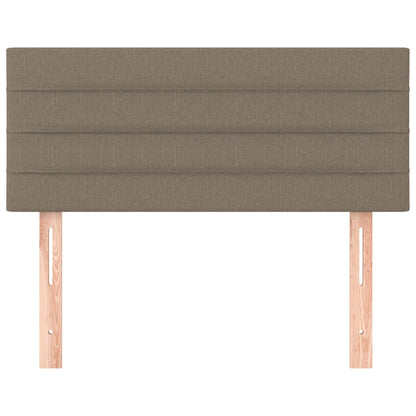 Kopfteil Taupe 100x5x78/88 cm Stoff