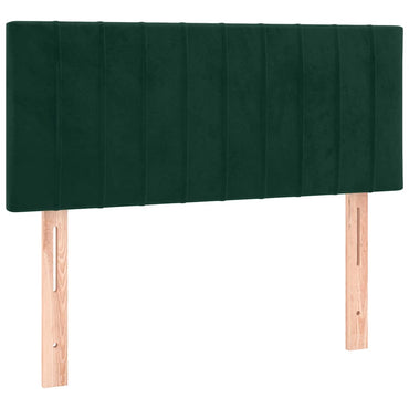 vidaXL Kopfteil Dunkelgrün 80x5x78/88 cm Samt