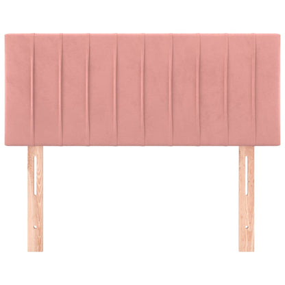 vidaXL Kopfteil Rosa 80x5x78/88 cm Samt
