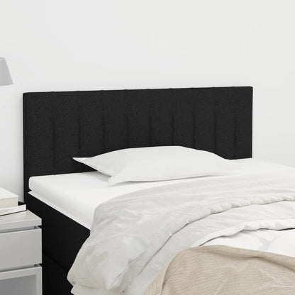 vidaXL Kopfteil Schwarz 90x5x78/88 cm Stoff