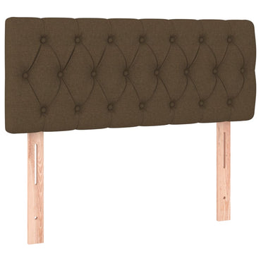 vidaXL Kopfteil Dunkelbraun 90x7x78/88 cm Stoff