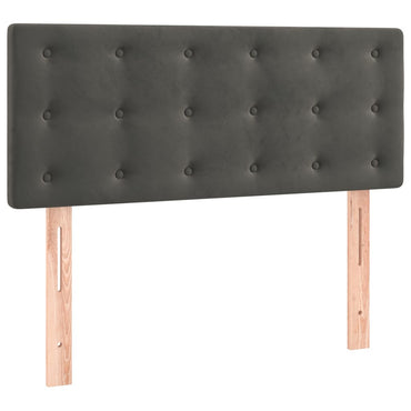 vidaXL Kopfteil Dunkelgrau 80x5x78/88 cm Samt