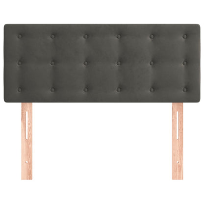 vidaXL Kopfteil Dunkelgrau 80x5x78/88 cm Samt