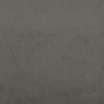 vidaXL Kopfteil Dunkelgrau 80x5x78/88 cm Samt
