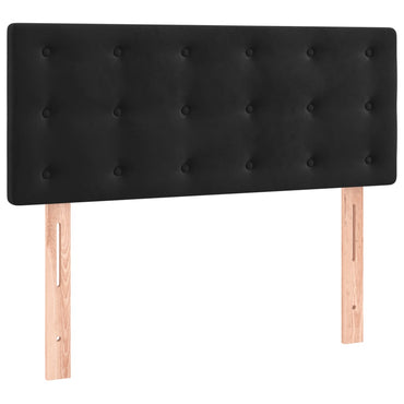vidaXL Kopfteil Schwarz 80x5x78/88 cm Samt