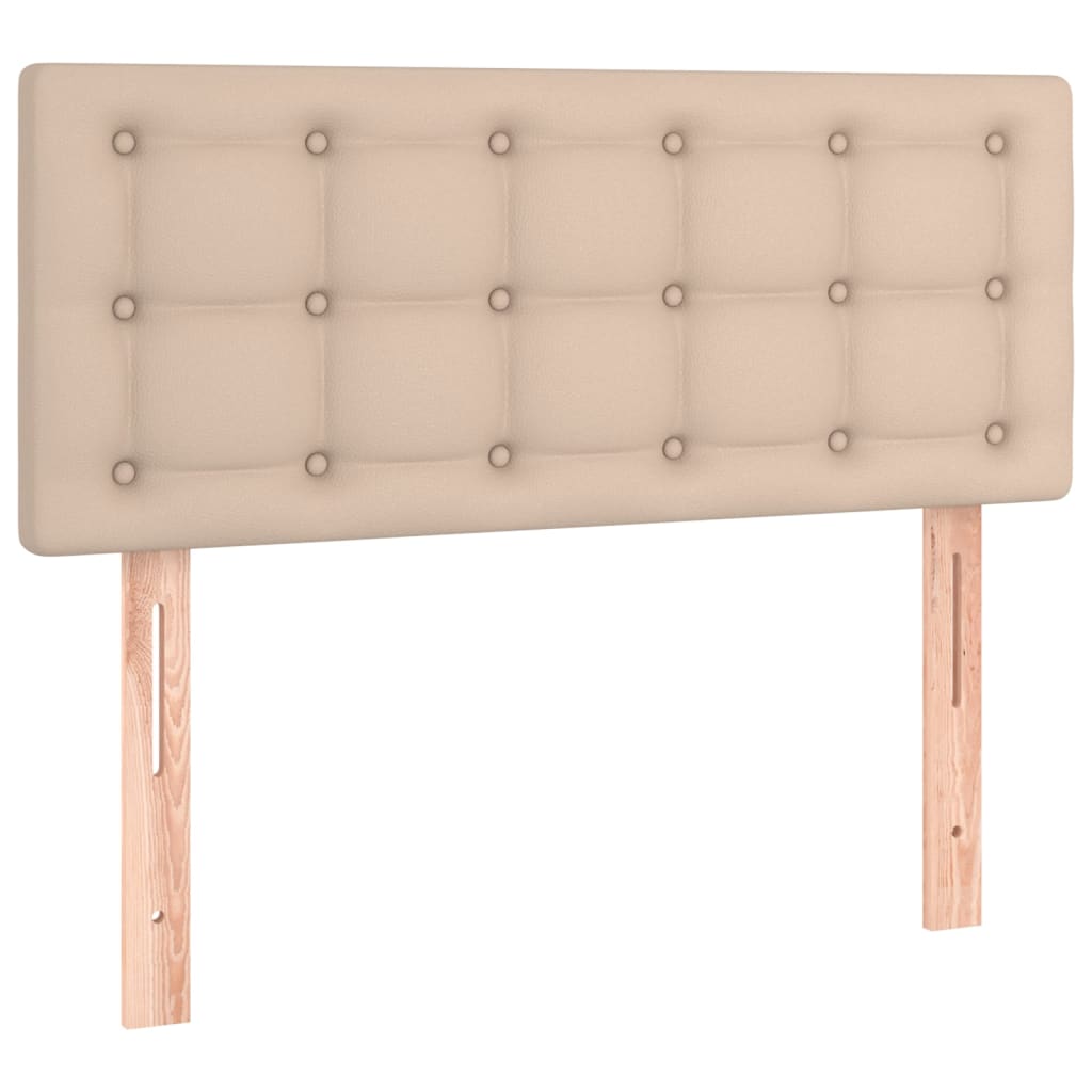 vidaXL Kopfteil Cappuccino-Braun 90x5x78/88 cm Kunstleder
