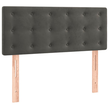 vidaXL Kopfteil Dunkelgrau 90x5x78/88 cm Samt