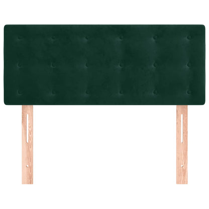 vidaXL Kopfteil Dunkelgrün 90x5x78/88 cm Samt