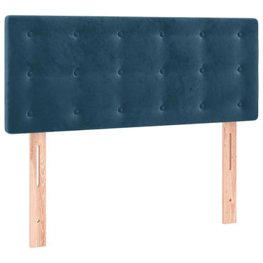 vidaXL Kopfteil Dunkelblau 90x5x78/88 cm Samt