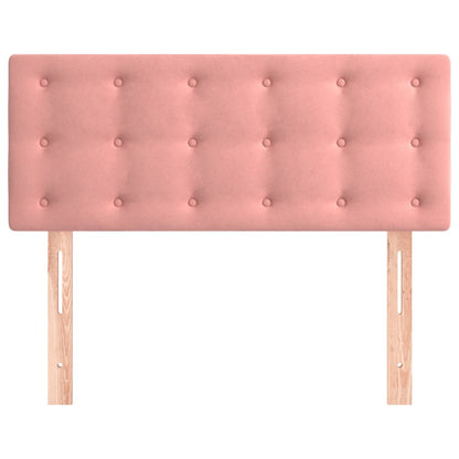 vidaXL Kopfteil Rosa 100x5x78/88 cm Samt