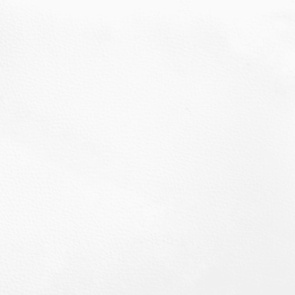 vidaXL Kopfteile 2 Stk. Weiß 72x5x78/88 cm Kunstleder