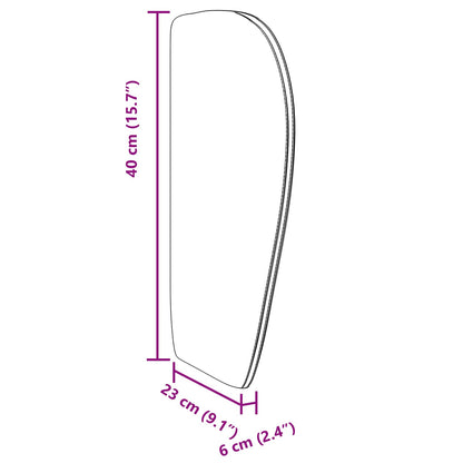 Kopfteil Ohr Hellbraun 40 x 23 x 6 cm PVC