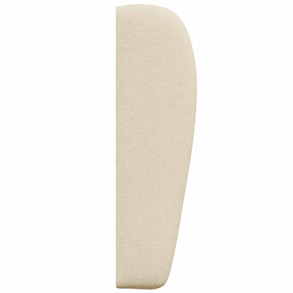 Kopfteil Ohr Creme 80 x 23 x 6 cm Stoff