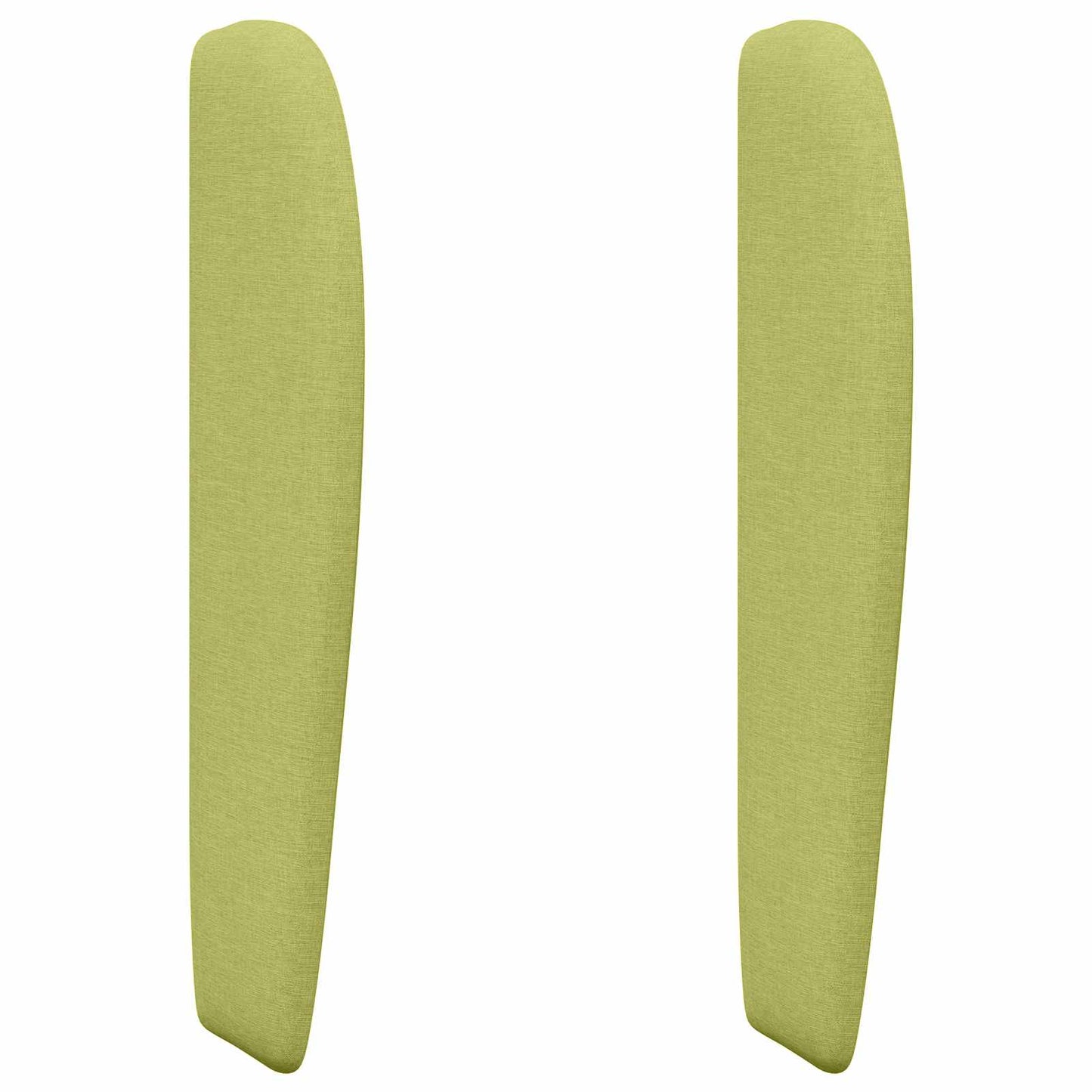 Kopfteil Ohr Grün 80 x 23 x 6 cm Stoff