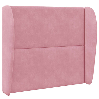 Kopfteil Ohr Rosa 80 x 23 x 6 cm Samt