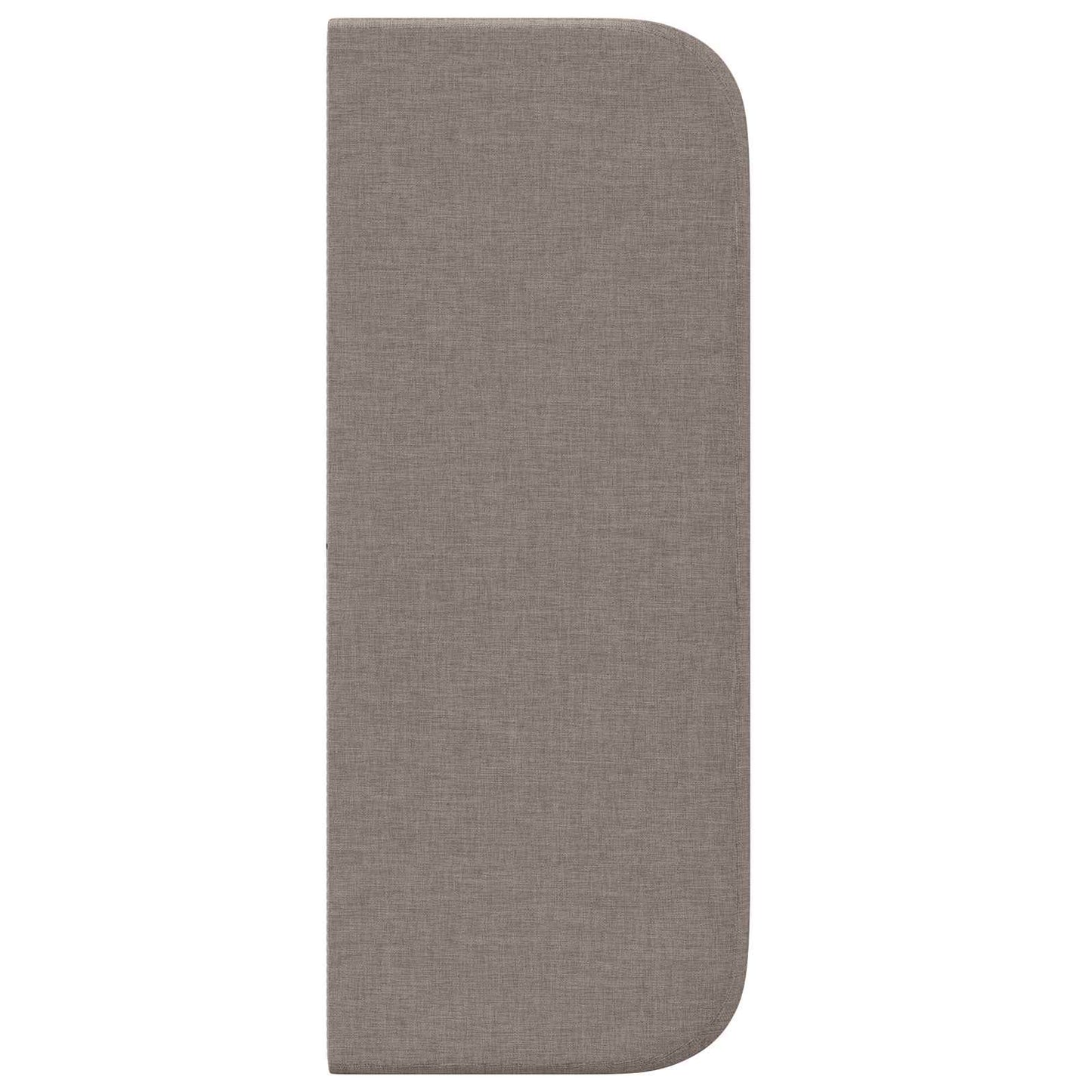 Kopfteil Ohr Taupe 40,5 x 40,5 x 4 cm Stoff
