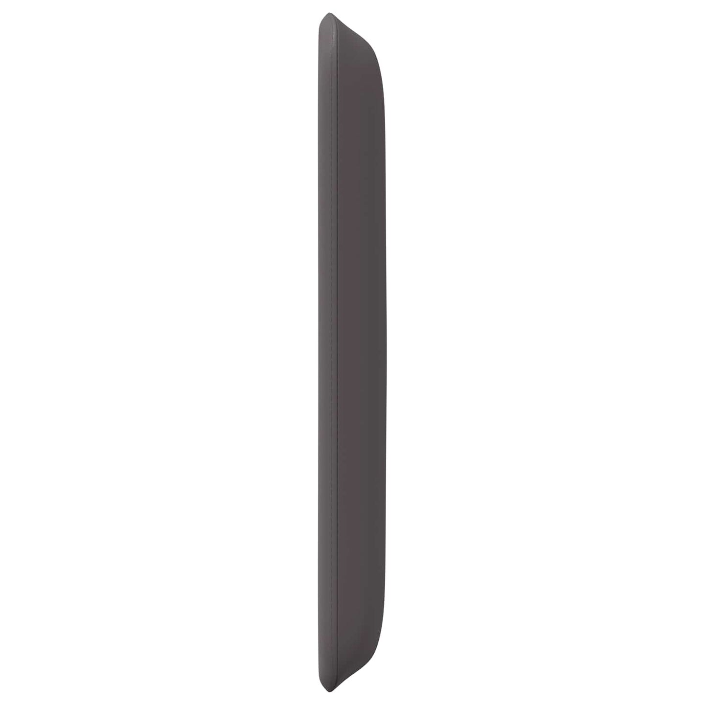 vidaXL Kopfteil Ohr 2 pcs Grau 40 x 16 x 5 cm Sperrholz und Kunstleder