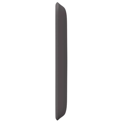 vidaXL Kopfteil Ohr 2 pcs Grau 40 x 16 x 5 cm Sperrholz und Kunstleder