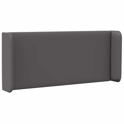 vidaXL Kopfteil Ohr 2 pcs Grau 40 x 16 x 5 cm Sperrholz und Kunstleder