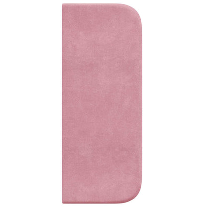 Kopfteil Ohr Rosa 40,5 x 40,5 x 4 cm Samt