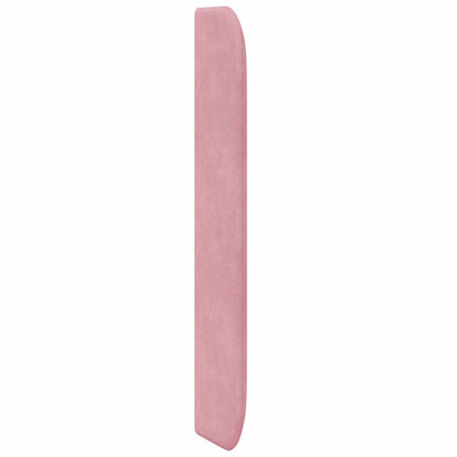 Kopfteil Ohr Rosa 80 x 16 x 4 cm Samt