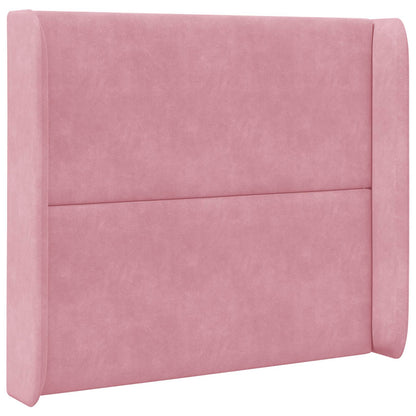 Kopfteil Ohr Rosa 80 x 16 x 4 cm Samt