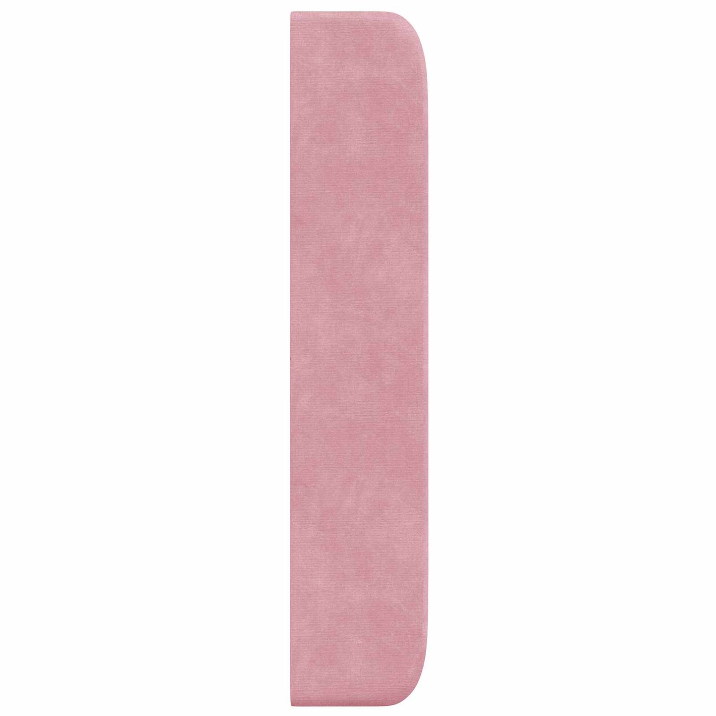 Kopfteil Ohr Rosa 80 x 16 x 4 cm Samt