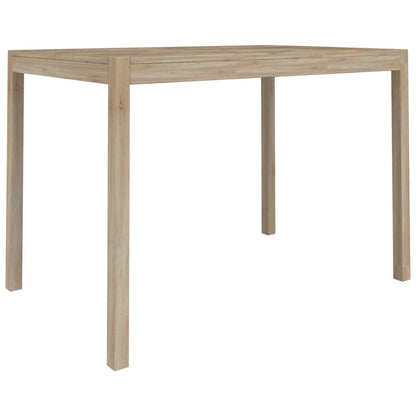 vidaXL Salle à manger 7 pcs Bois d'acacia massif