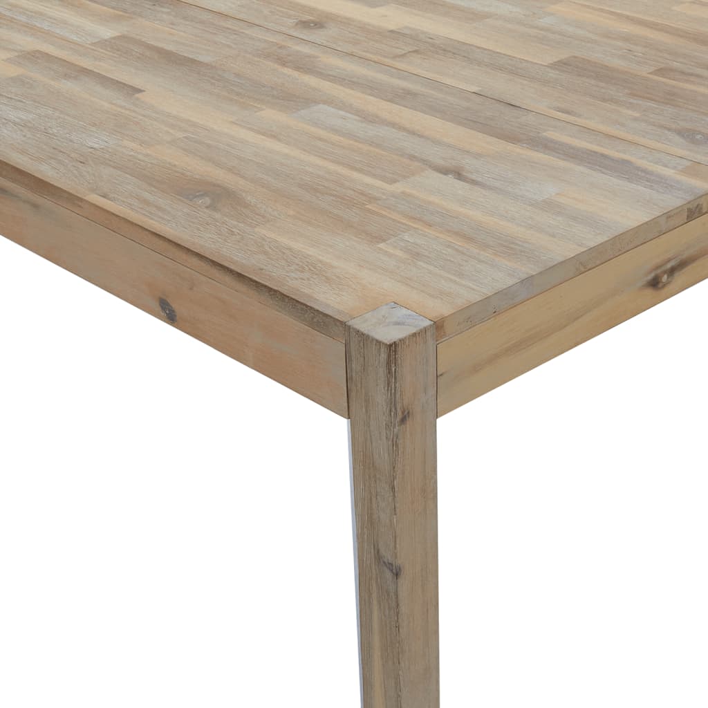 vidaXL Salle à manger 7 pcs Bois d'acacia massif