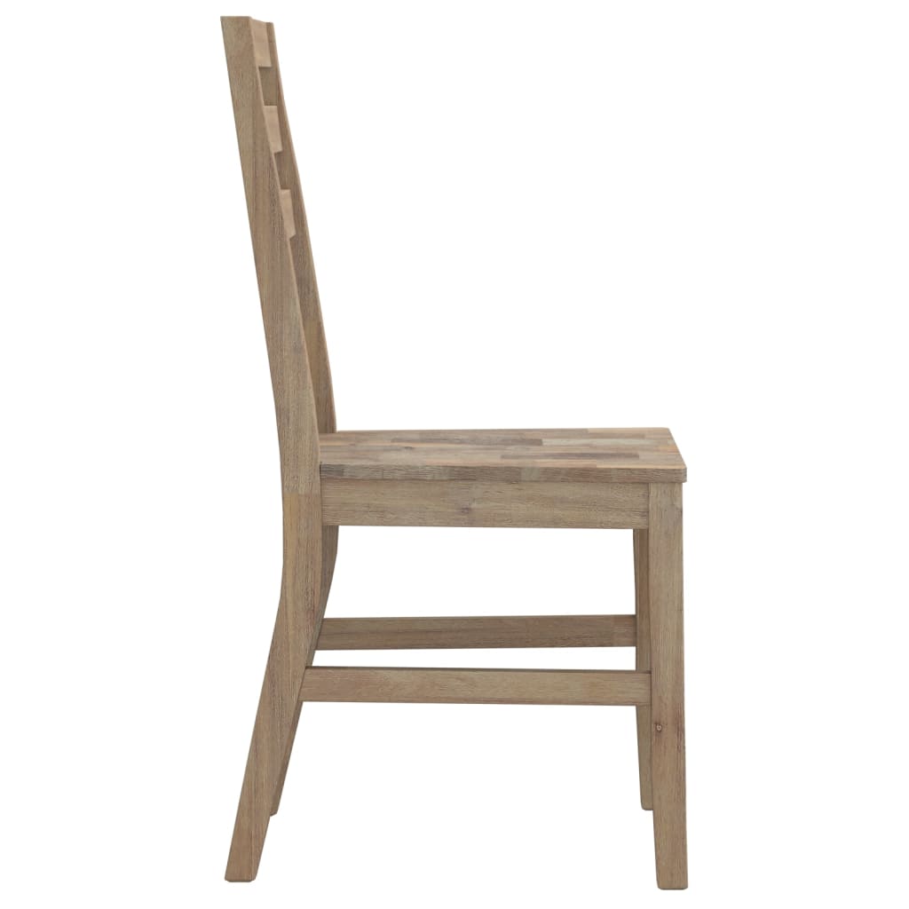 vidaXL Salle à manger 7 pcs Bois d'acacia massif