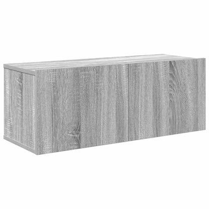 vidaXL Meuble TV 3 pcs Gris Sonoma Aggloméré