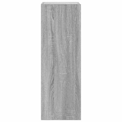 vidaXL Meuble TV 3 pcs Gris Sonoma Aggloméré