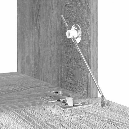 vidaXL Meuble TV 10 pcs Aggloméré Gris Sonoma