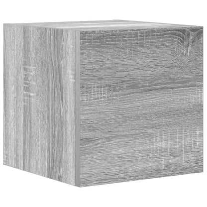 vidaXL Meuble TV 10 pcs Aggloméré Gris Sonoma