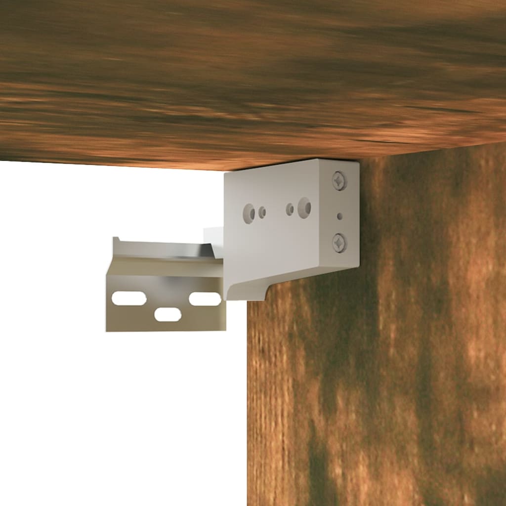vidaXL 8-tlg. TV-Schrank-Set Räuchereiche 60x30x30 cm Holzwerkstoff