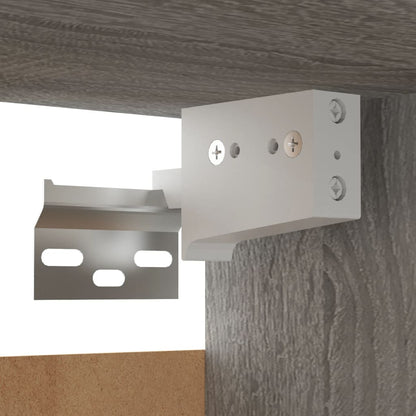 vidaXL Meuble TV mural 8 pcs Gris Sonoma 30,5x30x30 cm