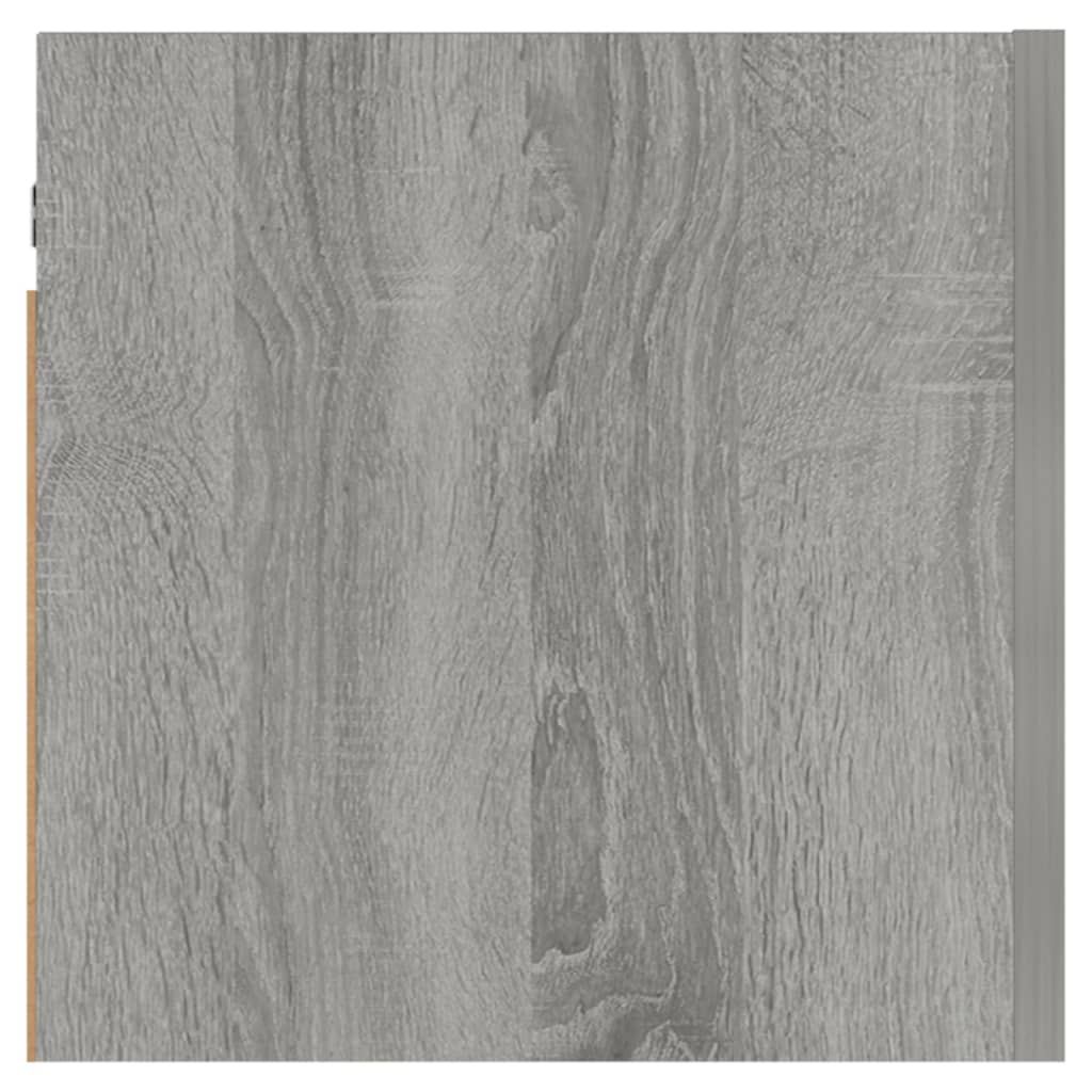 vidaXL Meuble TV mural 8 pcs Gris Sonoma 30,5x30x30 cm
