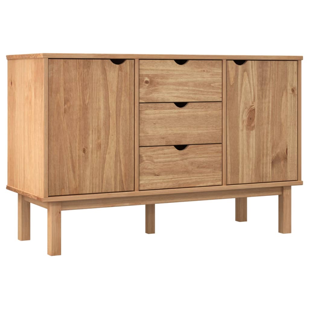 vidaXL Buffet OTTA 113,5x43x73 cm Bois de pin massif
