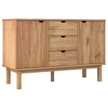 vidaXL Buffet OTTA 113,5x43x73 cm Bois de pin massif