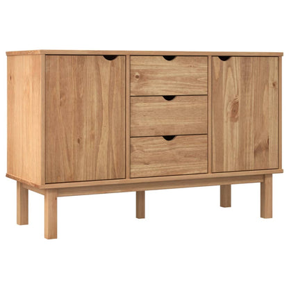 vidaXL Buffet OTTA 113,5x43x73 cm Bois de pin massif