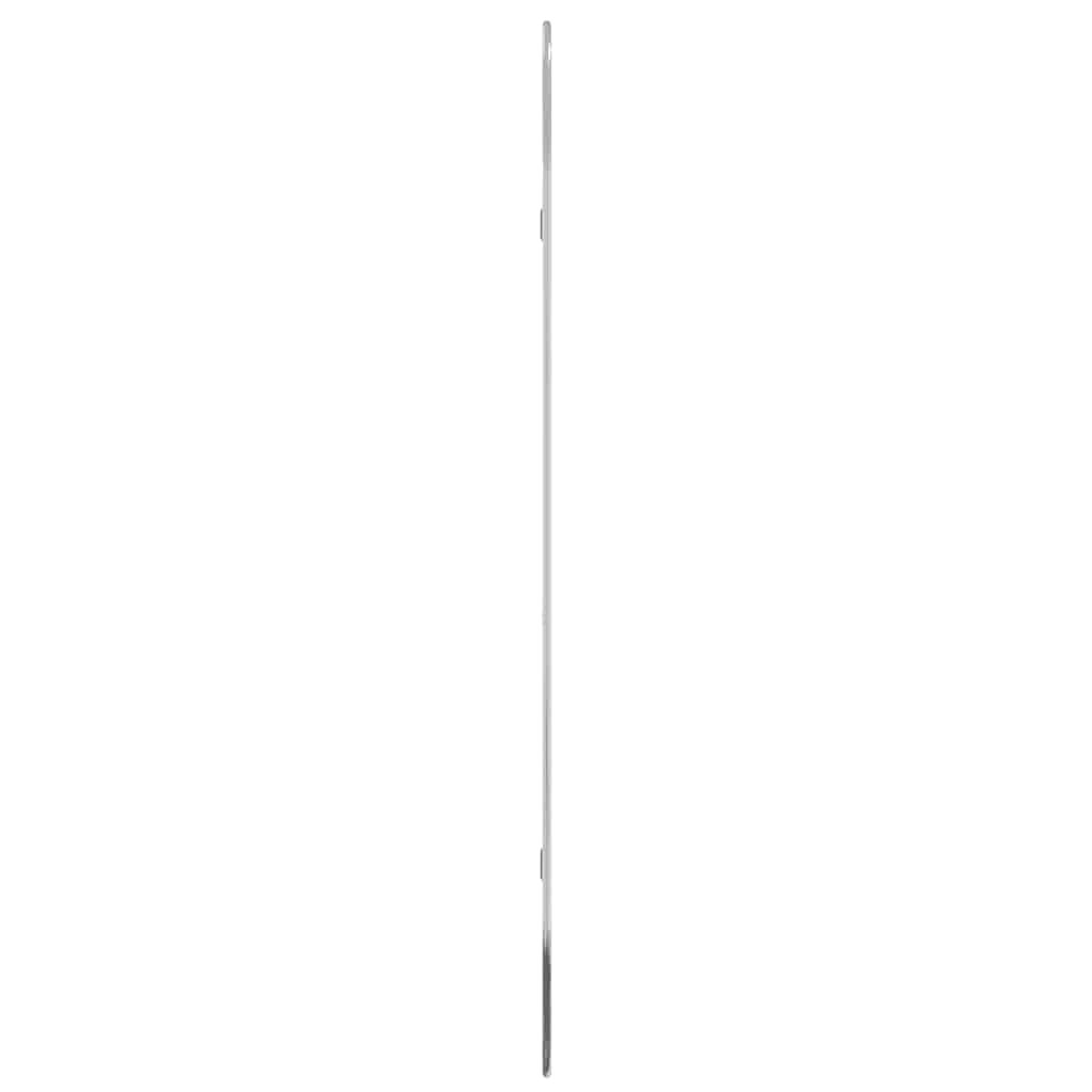 vidaXL Wandspiegel Silbern 100x45 cm Oval