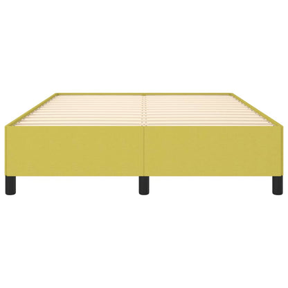 Bettgestell ohne Matratze Grün 140x190 cm Stoff