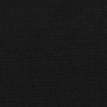 Bettgestell ohne Matratze Schwarz 120x200 cm Stoff