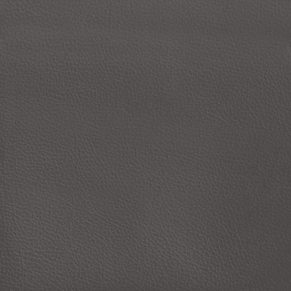 Bettgestell mit Kopfteil ohne Matratze Grau 80x200 cm